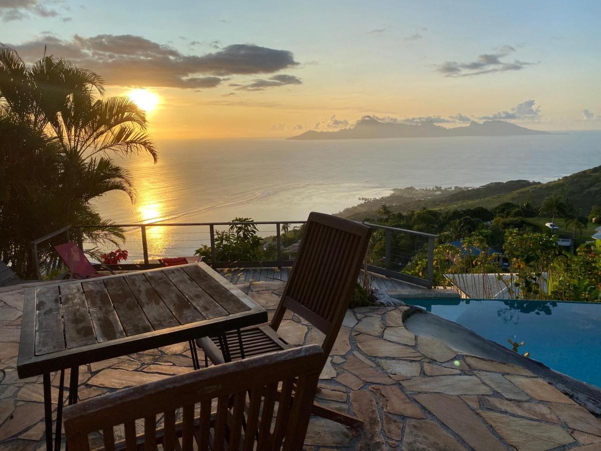 Globe Trotter Lodge Tahiti 푸나우이아 외부 사진