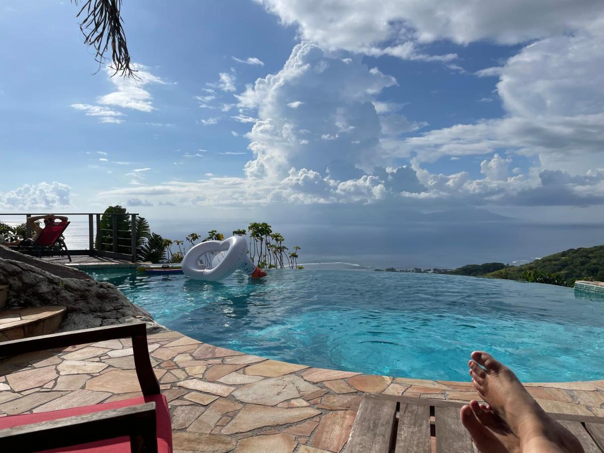 Globe Trotter Lodge Tahiti 푸나우이아 외부 사진